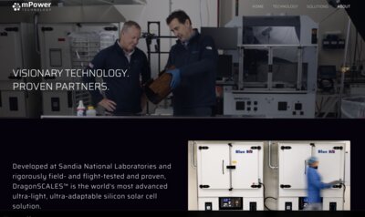 mPower Tech Website Preview 5